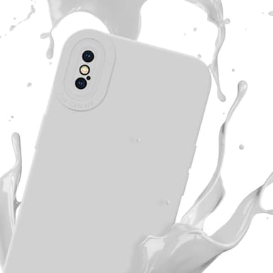 iPhone X / XS Suojakuori Kotelo (Valkoinen)
