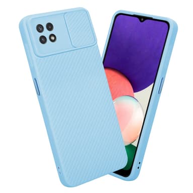 Samsung Galaxy A22 5G Suojakuori Kotelo (Sininen)