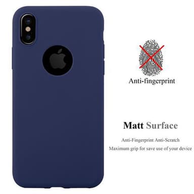 Suojakuori iPhone X / XS Kotelo (Sininen)
