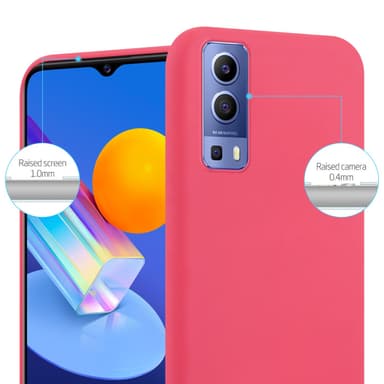 Suojakuori Vivo Y52 5G / Y72 5G Kotelo (Punainen)