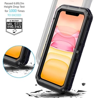 iPhone 11 Suojakuori Kuoret (Musta)