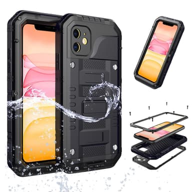 iPhone 11 Suojakuori Kuoret (Musta)