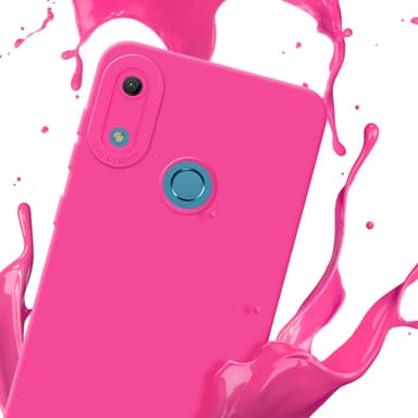 Huawei Y6 2019 Suojakuori Kotelo (Vaaleanpunainen)