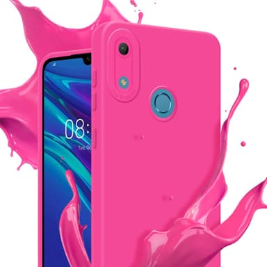 Huawei Y6 2019 Suojakuori Kotelo (Vaaleanpunainen)