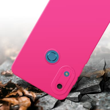 Huawei Y6 2019 Suojakuori Kotelo (Vaaleanpunainen)