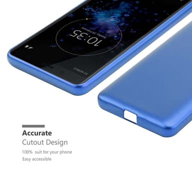 Sony Xperia XZ2 COMPACT Suojakuori Kotelo (Sininen)