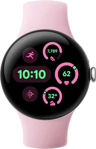 Google Pixel Watch 3 älykello 41 mm Wi-Fi (Rose Quartz)