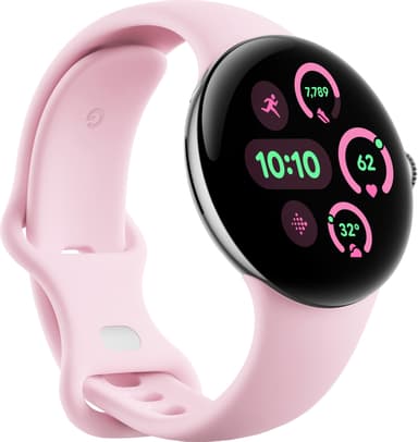 Google Pixel Watch 3 älykello 41 mm Wi-Fi (Rose Quartz)