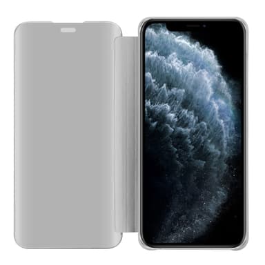 Suojakuori iPhone 11 PRO MAX Lompakkokotelo (Hopea)