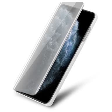 Suojakuori iPhone 11 PRO MAX Lompakkokotelo (Hopea)