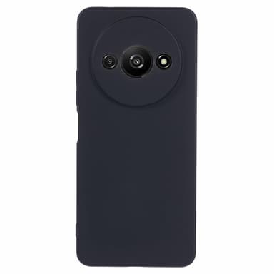SKALO Xiaomi Redmi A3 Mattamusta erittäin ohut TPU-suojakuori