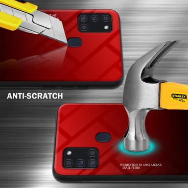 Suojakuori Samsung Galaxy A21s Kotelo (Musta)