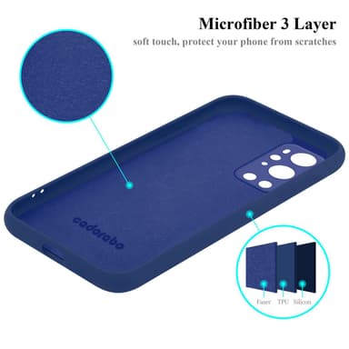OnePlus 9 PRO Suojakuori Kotelo Case (Sininen)