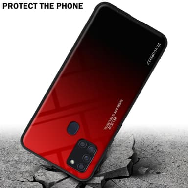 Suojakuori Samsung Galaxy A21s Kotelo (Musta)