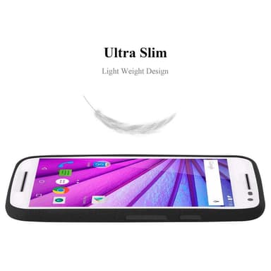 Suojakuori Motorola MOTO G3 Kotelo (Musta)