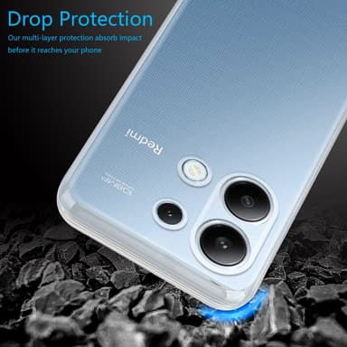 Redmi Note 13 4G Suojakuori Kotelo (Läpikuultava)
