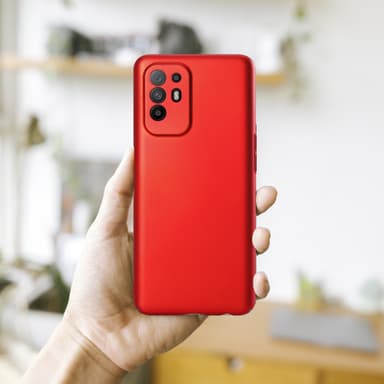 Oppo A94 5G Suojakuori Kotelo Cover (Punainen)