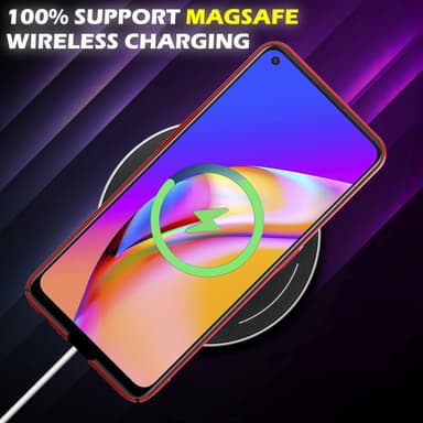 Oppo A94 5G Suojakuori Kotelo Cover (Punainen)