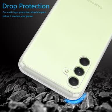 Samsung Galaxy A34 5G Suojakuori Kotelo (Läpikuultava)