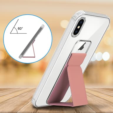 iPhone X / XS Suojakuori Kotelo (Vaaleanpunainen)
