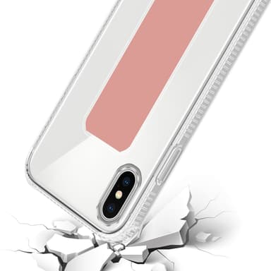 iPhone X / XS Suojakuori Kotelo (Vaaleanpunainen)