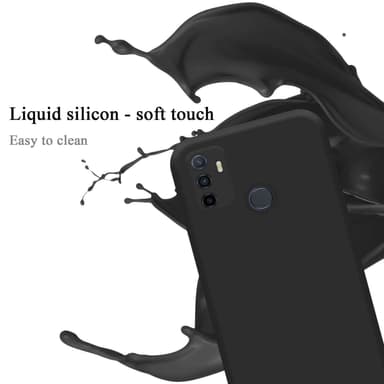 Oppo A53s Suojakuori Kotelo Case (Musta)