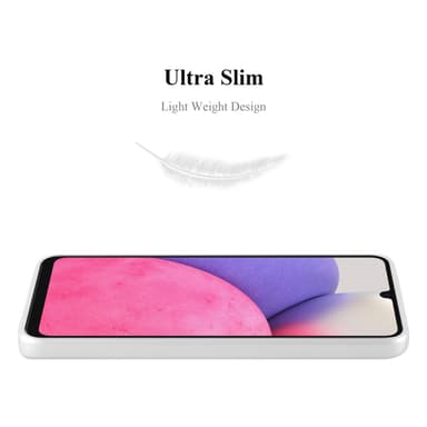 Samsung Galaxy A33 5G Suojakuori Kotelo (Hopea)