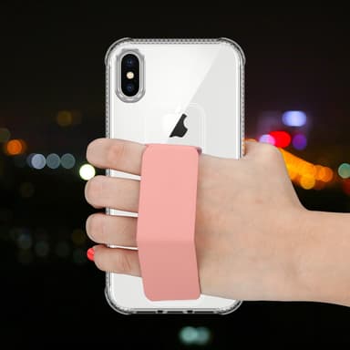 iPhone X / XS Suojakuori Kotelo (Vaaleanpunainen)