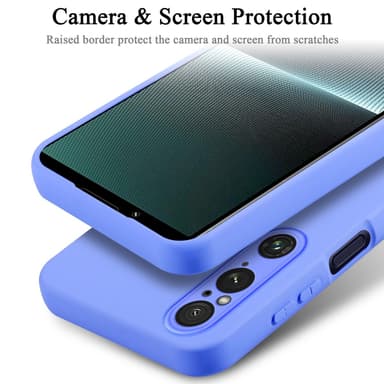 Sony Xperia 1 V Suojakuori Kotelo Case (Violetti)
