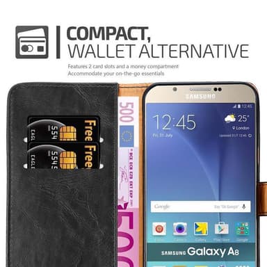 Samsung Galaxy A8 2015 Suojakuori Lompakkokotelo