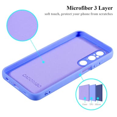 Sony Xperia 1 V Suojakuori Kotelo Case (Violetti)