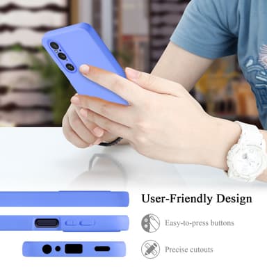 Sony Xperia 1 V Suojakuori Kotelo Case (Violetti)