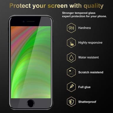 iPhone 6 PLUS / 6S PLUS 3x Näytönsuoja Karkaistu lasi