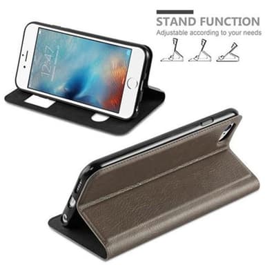 Lompakkokotelo iPhone 6 / 6S Case (Ruskea)