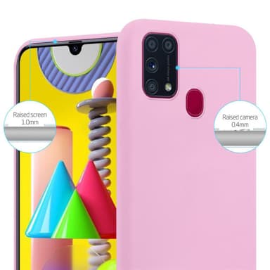 Suojakuori Samsung Galaxy M31 Kotelo (Vaaleanpunainen)