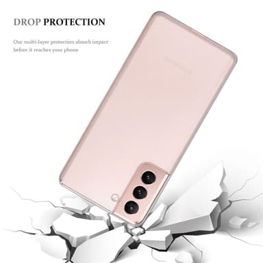 Samsung Galaxy S21 PLUS Suojakuori Kotelo (Läpinäkyvä)