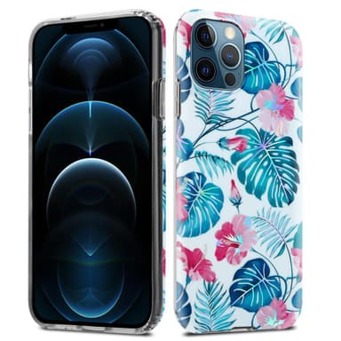 iPhone 12 PRO MAX Suojakuori Lompakkokotelo (Valkoinen)
