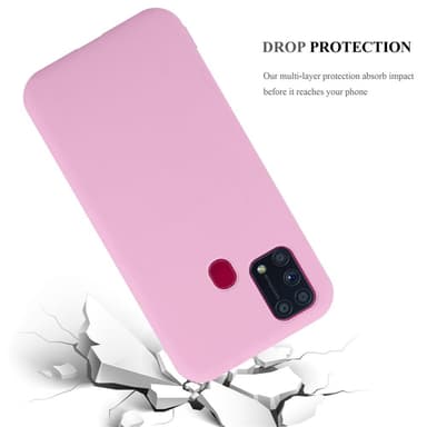 Suojakuori Samsung Galaxy M31 Kotelo (Vaaleanpunainen)