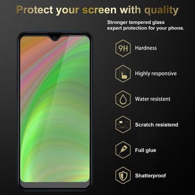 LG K50S 3x Suojakalvo Karkaistu lasi Näytönsuoja