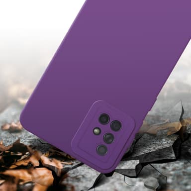 Samsung Galaxy A71 4G Suojakuori Kotelo (Violetti)