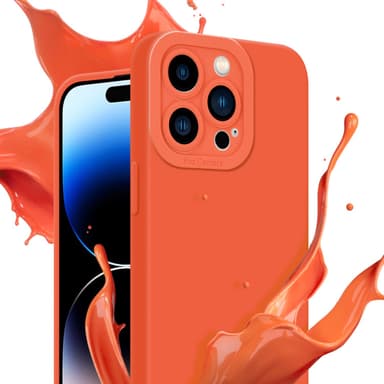 iPhone 14 PRO Suojakuori Kotelo (Oranssi)