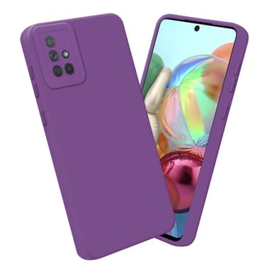 Samsung Galaxy A71 4G Suojakuori Kotelo (Violetti)