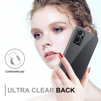 Oppo A36 / A76 Suojakuori Case Cover (Läpinäkyvä)