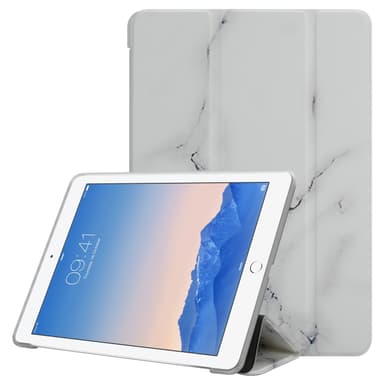 iPad 2 / 3 / 4 Suojakuori Lompakkokotelo (Valkoinen)