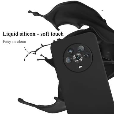Honor Magic 4 Suojakuori Kotelo Case (Musta)