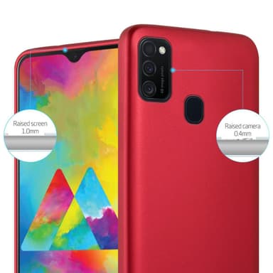Samsung Galaxy M21 / M30s Suojakuori Kotelo (Punainen)