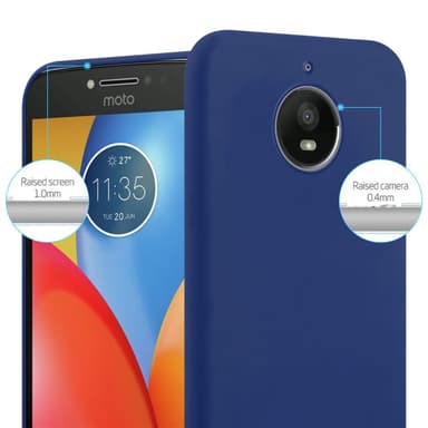 Suojakuori Motorola MOTO E4 PLUS Kotelo (Sininen)