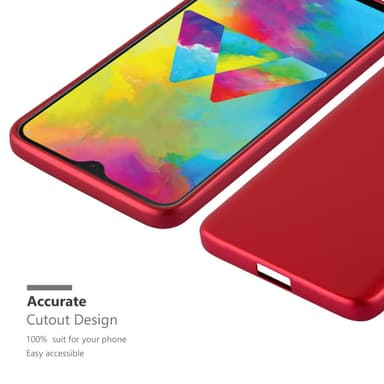 Samsung Galaxy M21 / M30s Suojakuori Kotelo (Punainen)