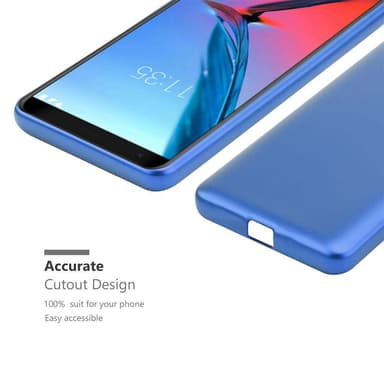 ZTE Blade V9 Suojakuori Kotelo (Sininen)