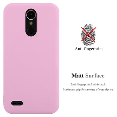 Suojakuori LG K10 2017 Kotelo (Vaaleanpunainen)